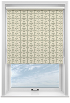 Orla Kiely Solid Stem, Pebble - Twist&Fit Roller Blind